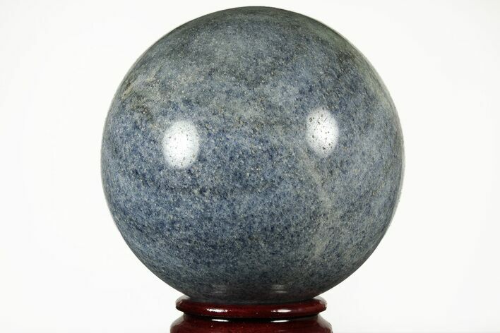 Polished Dumortierite Sphere - Madagascar #215572